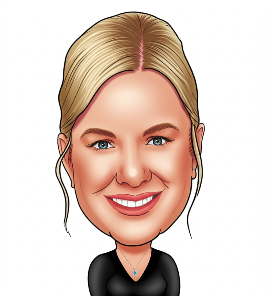 Laura Haig caricature