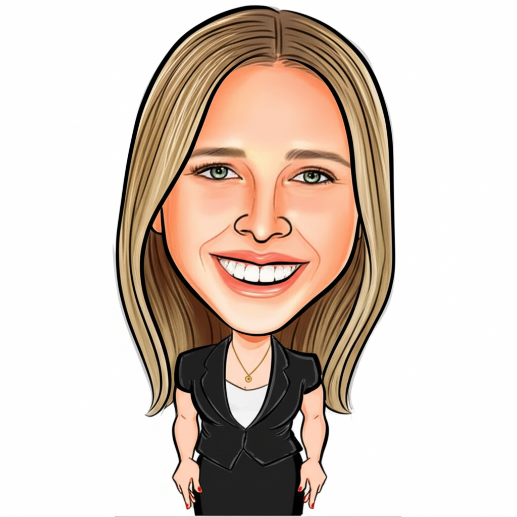 Ella Flux caricature